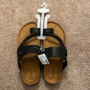 Maurices cross sandals